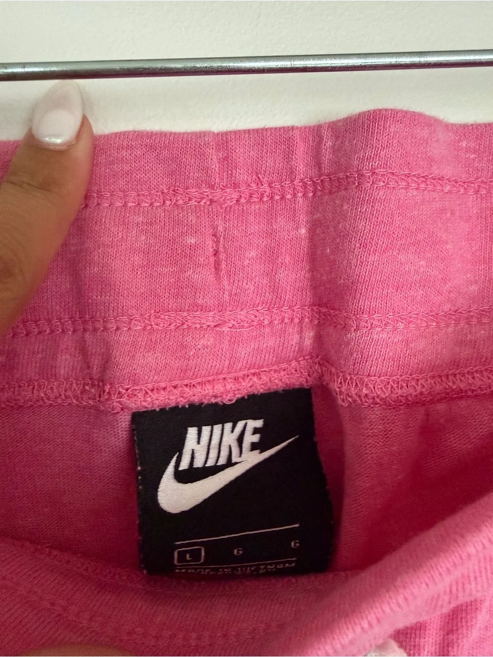 Nike Sportswear Pink Retro Running Shorts Size L
